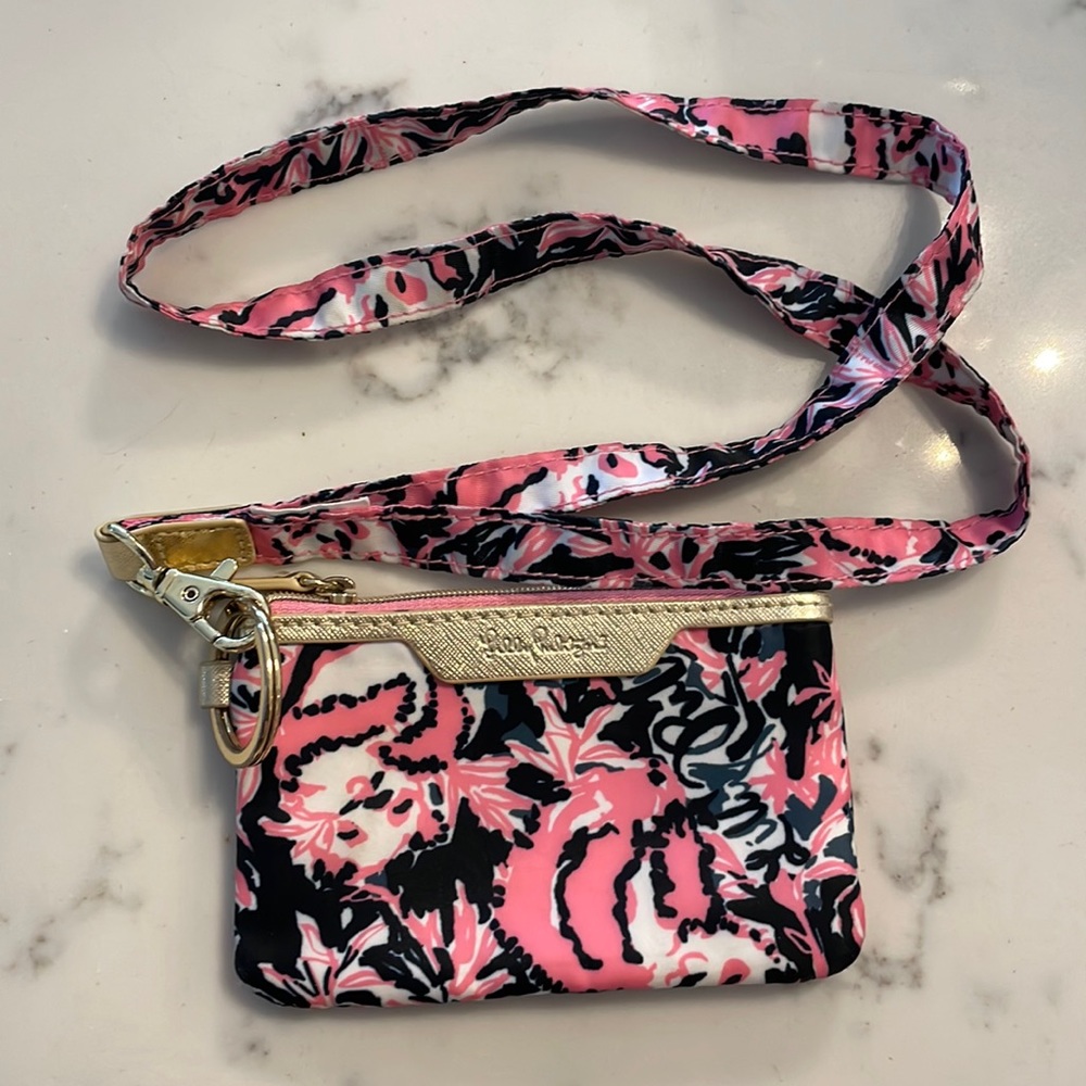 Lilly Pulitzer lanyard/card holder